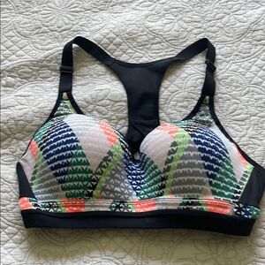 Colorful Geometric Women's Sports Bra